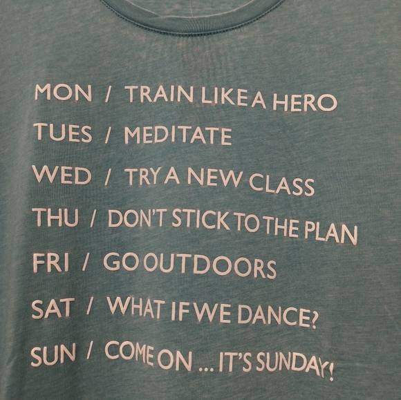 [5x$20] New Tie Die Fun Weekdays Shirt / Size 2X - Picture 3 of 6